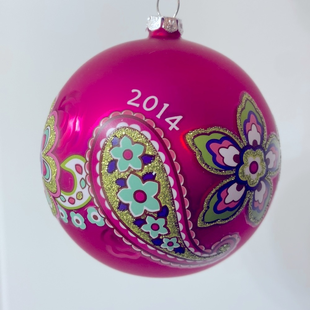 Vera Bradley 2014 Ornament
